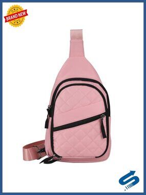 Concealed Carry Nylon Sling Backpack with RFID Protection & EDC Pouch